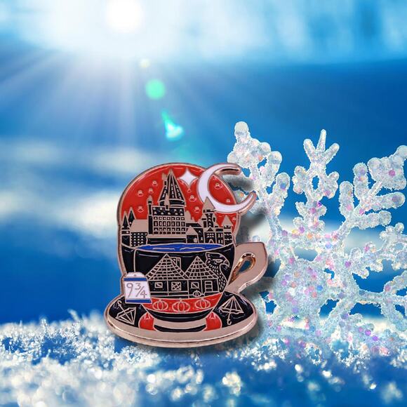 Harry Potter Hogwarts In a Cup Hard Enamel Pins 177-1 - Picture 6 of 6